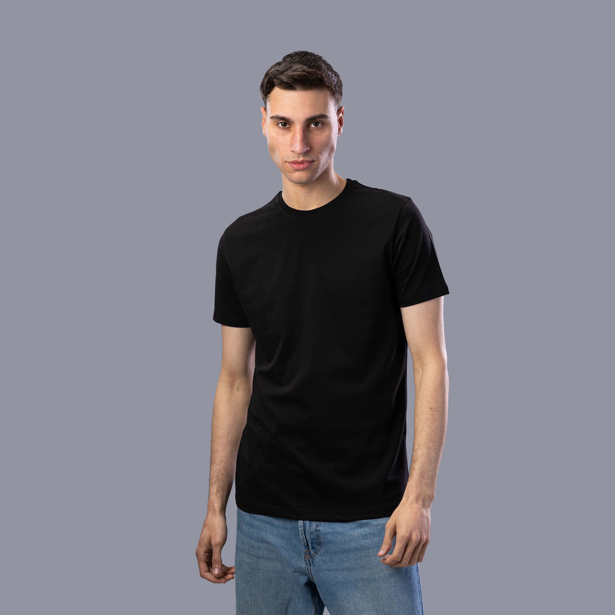 8 (1) black Basic T-Shirt