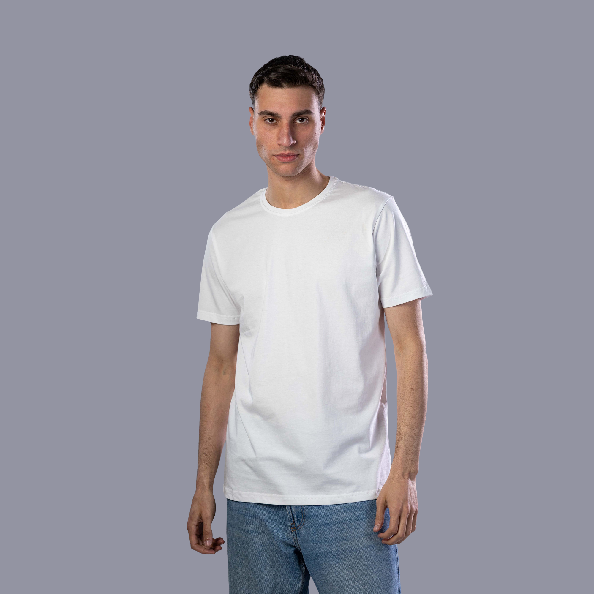 9 (1) white Basic T-Shirt